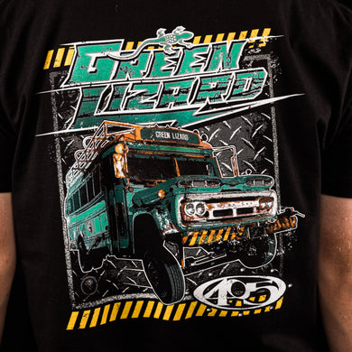 Green Lizard Prison Bus - Tshirt