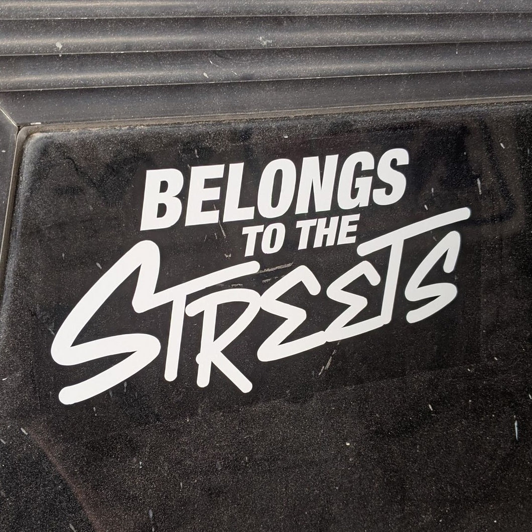 belongs to the streets sticker street racing