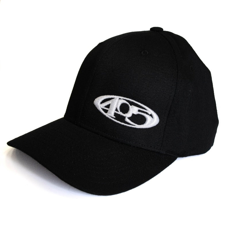 A black baseball cap with the white text '405' on the front.