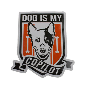 Dog Is My Copilot Decal - Louise