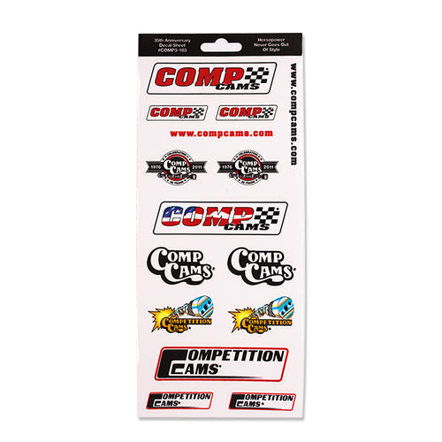 Comp Cams - Sticker Sheet