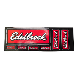 Edelbrock sticker pack