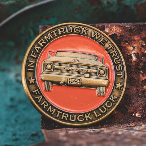 farmtruck coin lance choice luck in farmtruck we trust, as seen on street outlaws