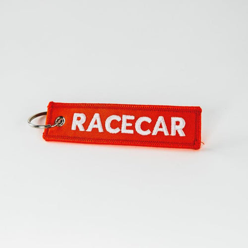 racecar keychain red