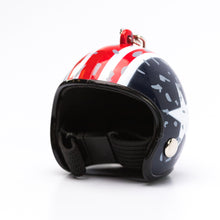 American Open Face Helmet - Keychain