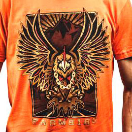 Farmbird Orange T-Shirt