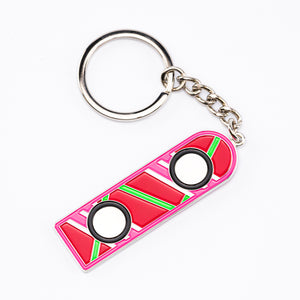 Back to the Future - Hoover Board Enamel Keychain