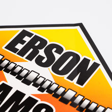 Erson Cams Vinyl Contingency Sticker