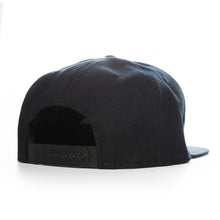 Black w/ White 405 Hat - Snap Back - Flat Brim