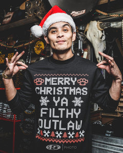 Merry Christmas Ya Filthy Outlaw Sweater