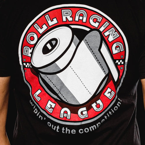 Roll racing league tshirt