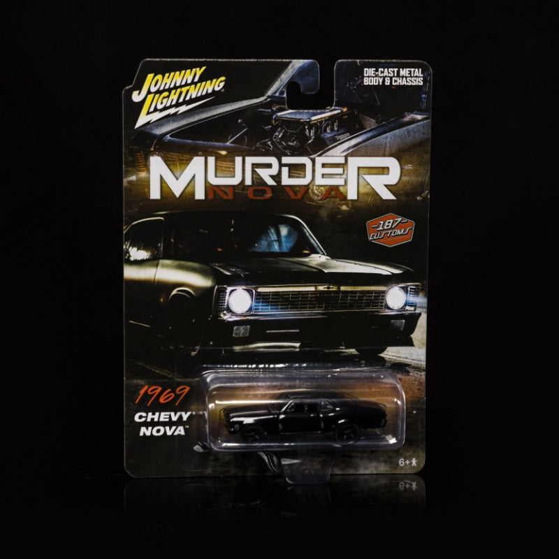 Murder Nova Diecast Johnny Lightning Chevy Chevrolet Shawn Ellington toy car 187 Customs