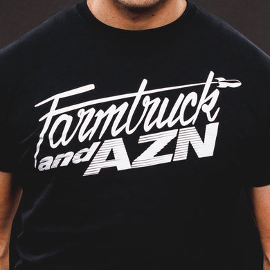 Farmtruck and AZN T-Shirt Black