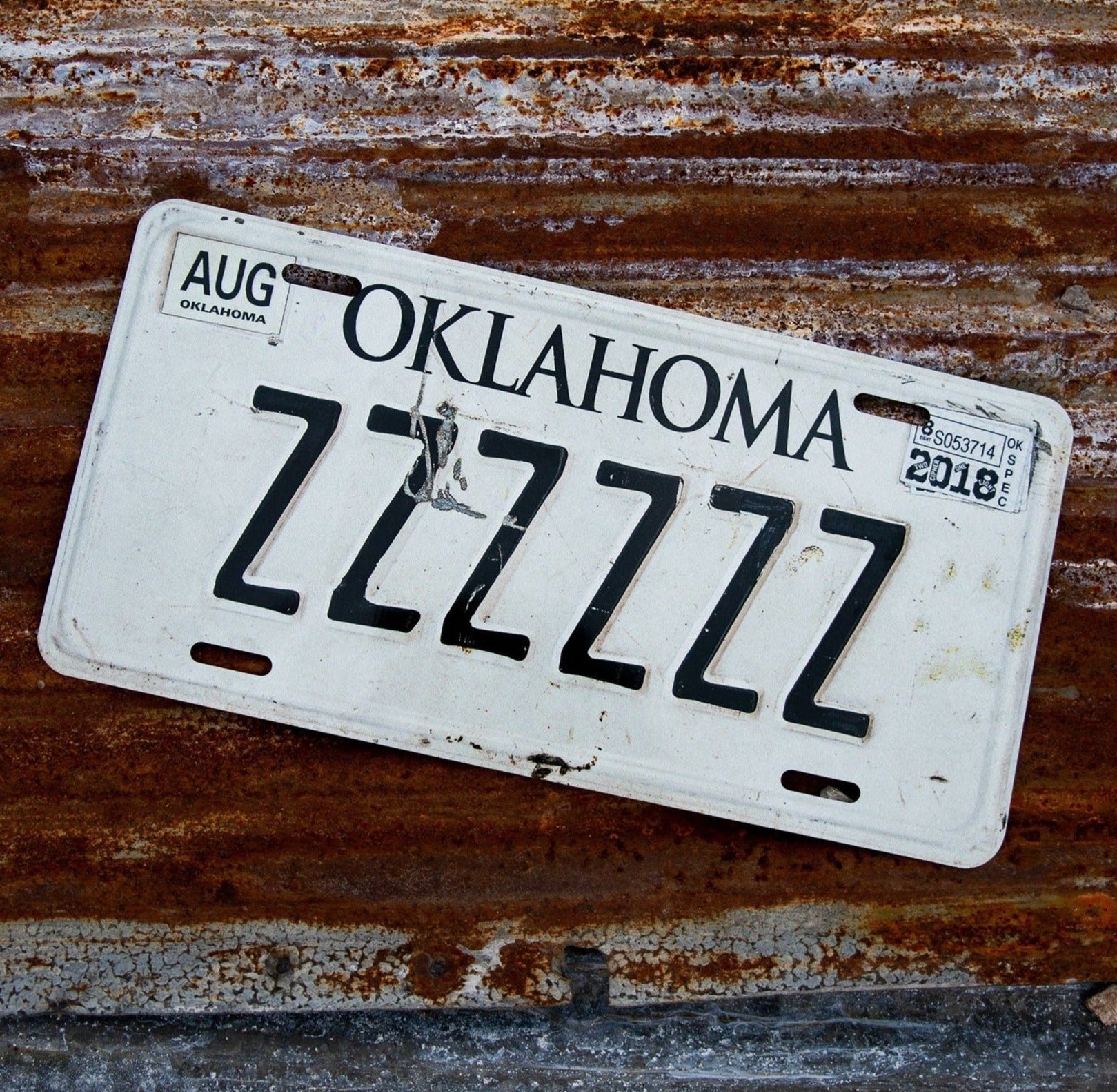 Farmtruck Sleeper ZZZZZZ Metal Car Plate Reproduction – The