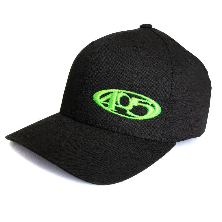 Black w/ Green 405 Hat