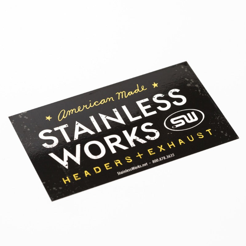 sticker stickers decal decals stainless works headers exhaust