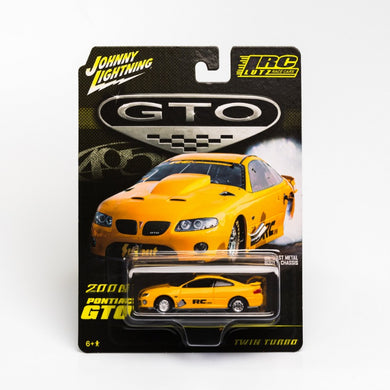 jeff lutz pontiac gto johnny lightning diecast replica