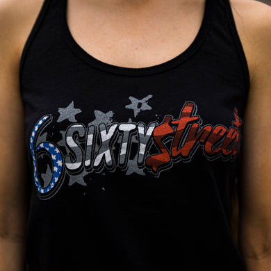 6 Sixty Street - Stars and Stripes Women's Tank Tops