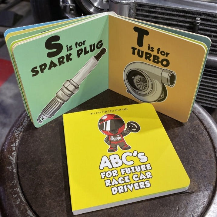 Fast Kids Club - ABC Book For Future Race Car Drivers – The Official ...