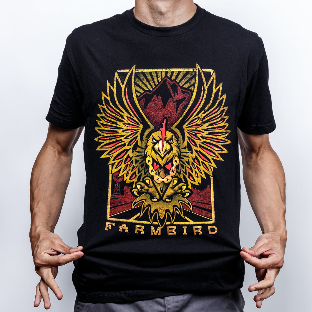 Farmbird Black T-Shirt