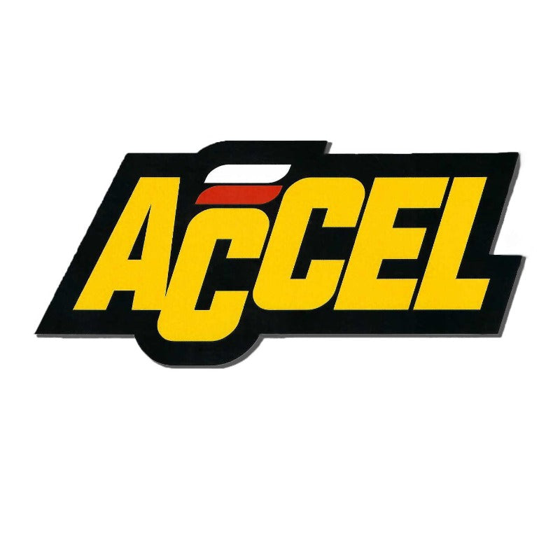 accel ignition holley sticker decal 