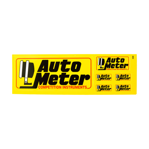 Auto Meter Decal Sheet