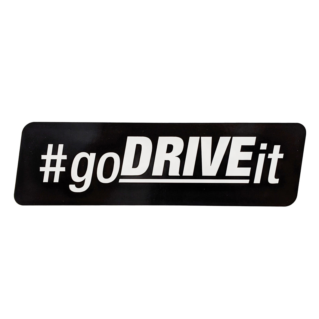 #goDRIVEit Sticker