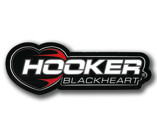 hooker headers hooker blackheart decal decals stickers sticker