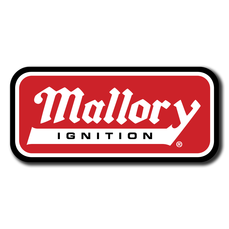 mallory ignition sticker decal decals stickers 