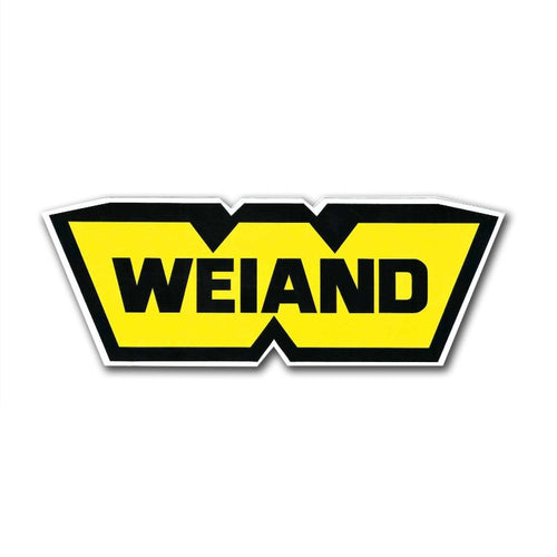 weiand decal decals sticker stickers 